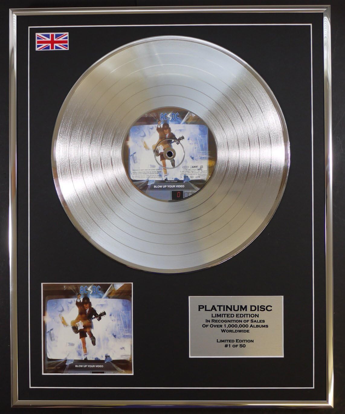 AC DC/LTD EDITION CD PLATINUM DISC/BLOW UP YOUR VIDEO : Amazon.ca: Home