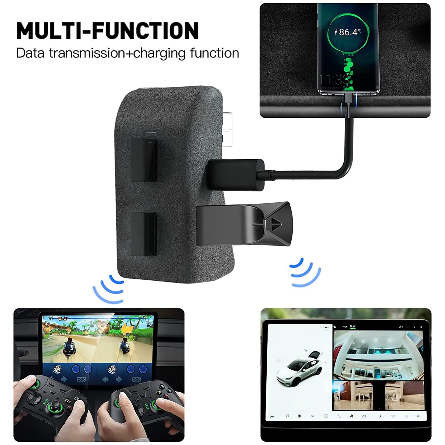 Amazon.co.jp: USB Cハブ テスラモデル3モデルY 2021 2022 2023に適合