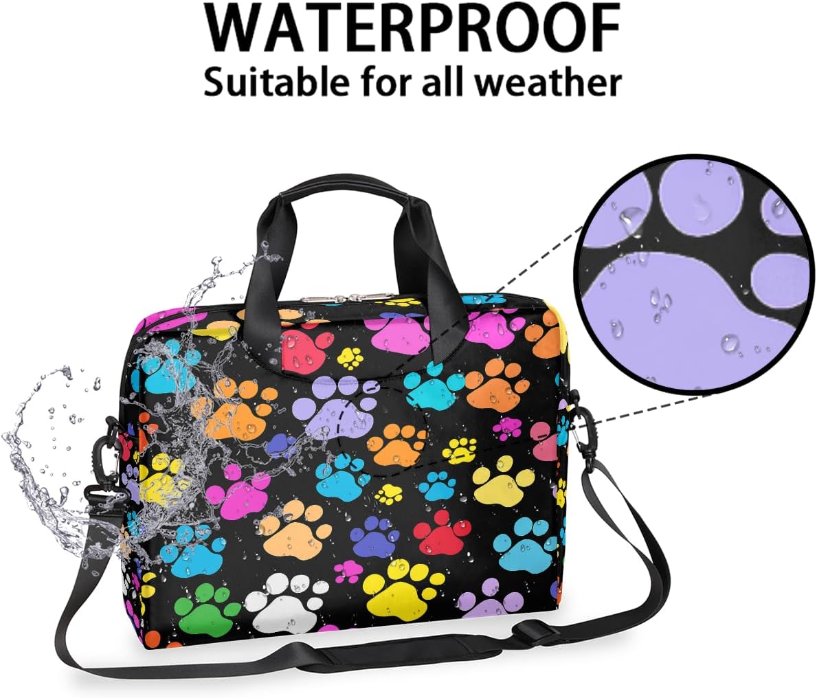 Laptop Shoulder Bag Portable Laptop Sleeve Case for 14/15.6/16in Notebook Computer Messenger Bag Women Men Briefcase