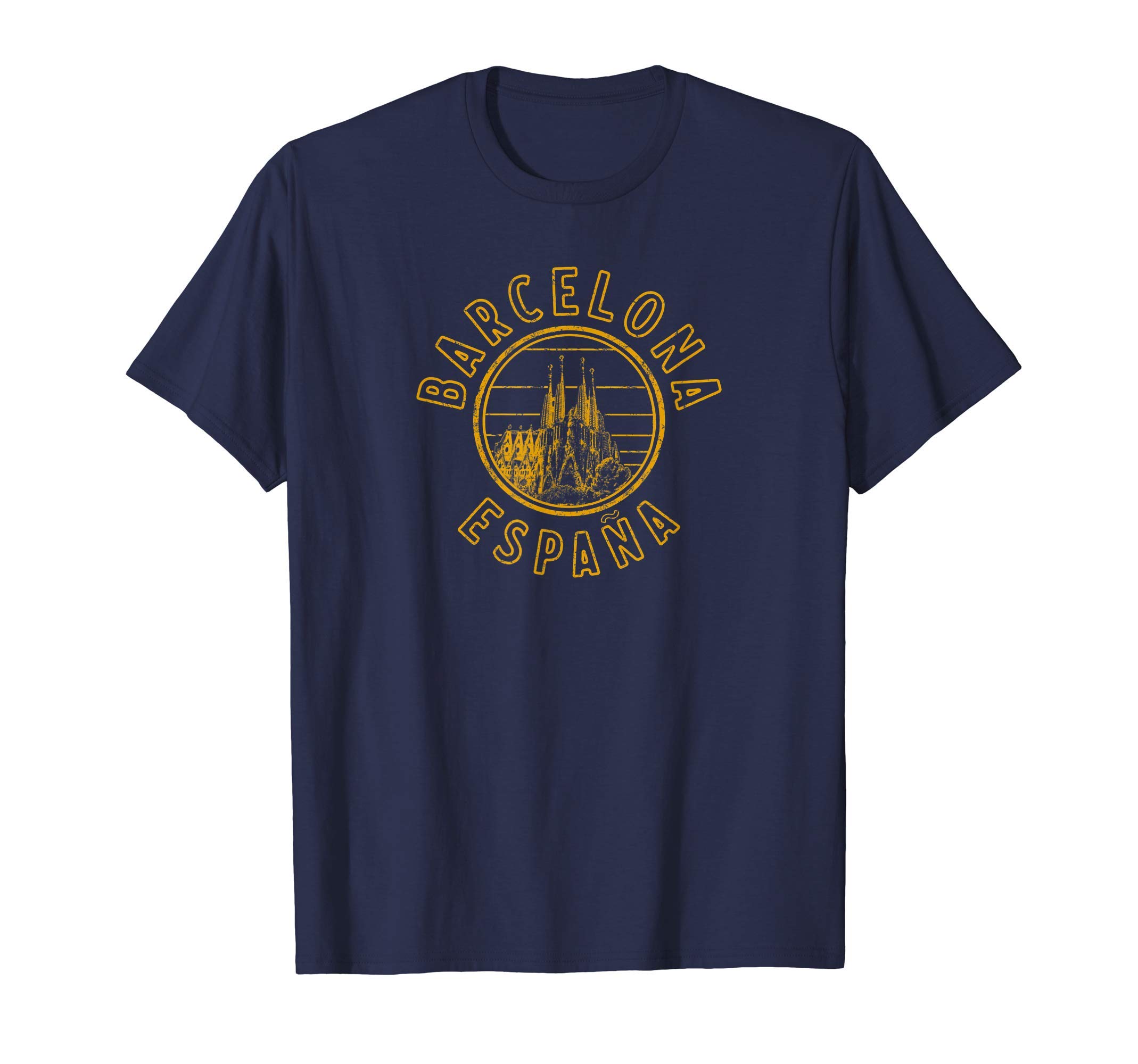 Barcelona Spain ESPANARetro T-Shirt