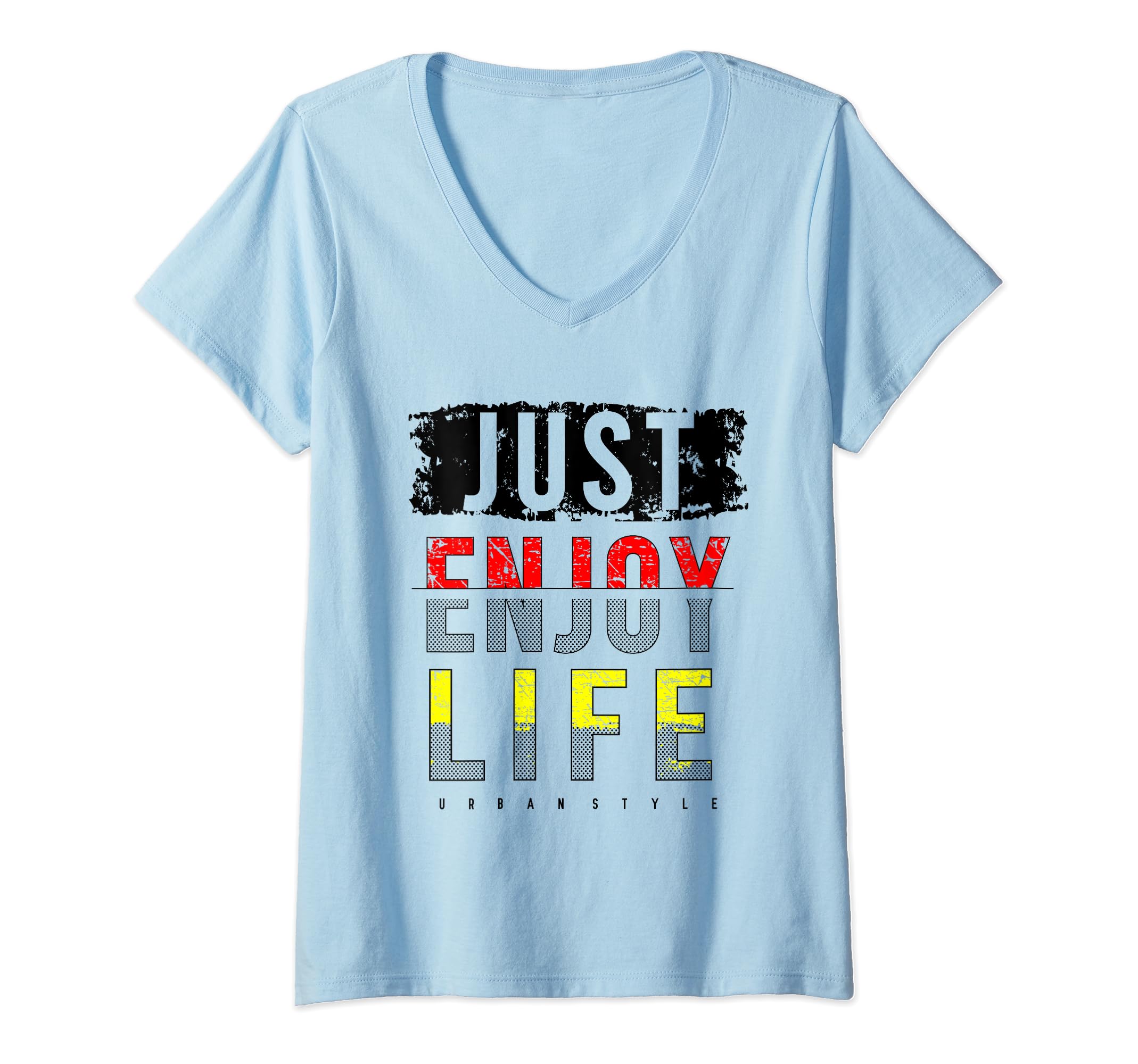 Embrace the Enjoyment V-Neck T-Shirt