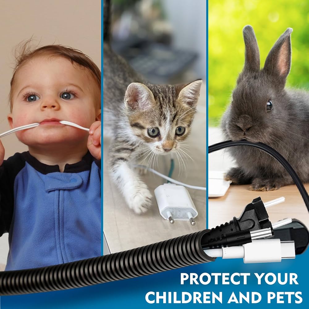 Wire Cover Dog And Cat Cord Protector Wire Protector Sleeve Covers