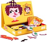 Toi Kids Magnet Toys Magnetic Jigsaw Puzzle Boxes for Kids Age 3-7,Preschool Tabletop Toy for Toddlers Kids,Promoting Hand-Eye Coordination (Princess)