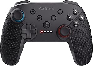 Trust GXT 1246 Muta Mando Nintendo Switch Inalambrico con Bluetooth, Vibración Dual Shock, Sensor de Control, Función Turb…