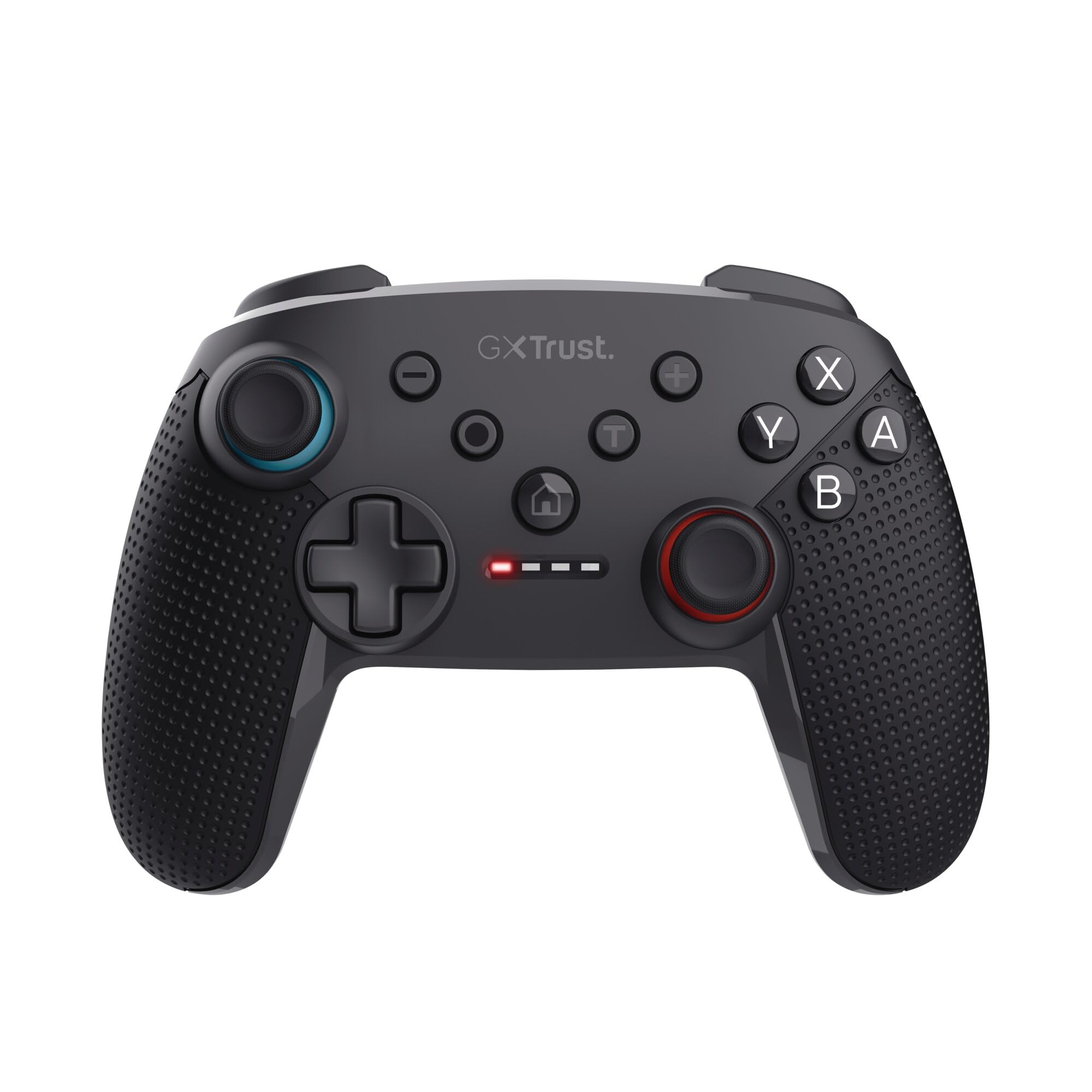 Trust GXT 1246 Muta Mando Nintendo Switch Inalambrico con Bluetooth, Vibración Dual Shock, Sensor de Control, Función Turbo, 15h de Juego, Controller para Nintendo Switch, Lite, OLED, Negro