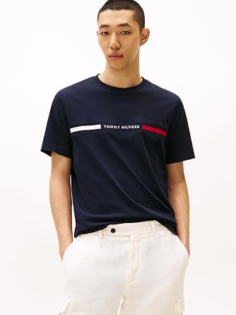 Tommy Hilfiger Men’s Short Sleeve Round Neck T-Shirt