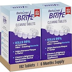 Retainer Brite Cleaning Tablets 6 Month Supply