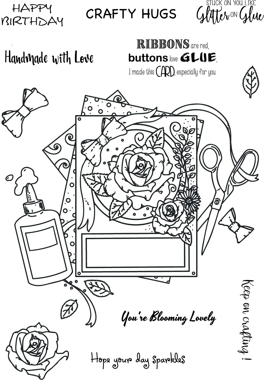 SCC Cardmakers Delight Crafters Delight Stamp Sets
