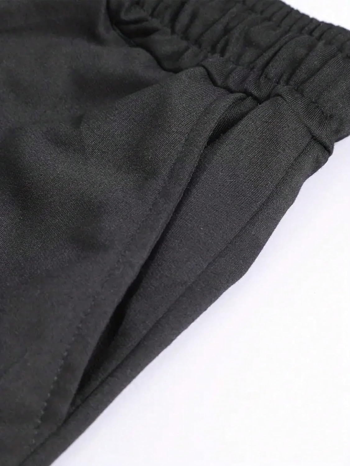 QJQ Men's Letter Graphic Drawstring Waist Shorts Summer Casual Workout Athletic Gym Track Shorts Streetwear - Image 5