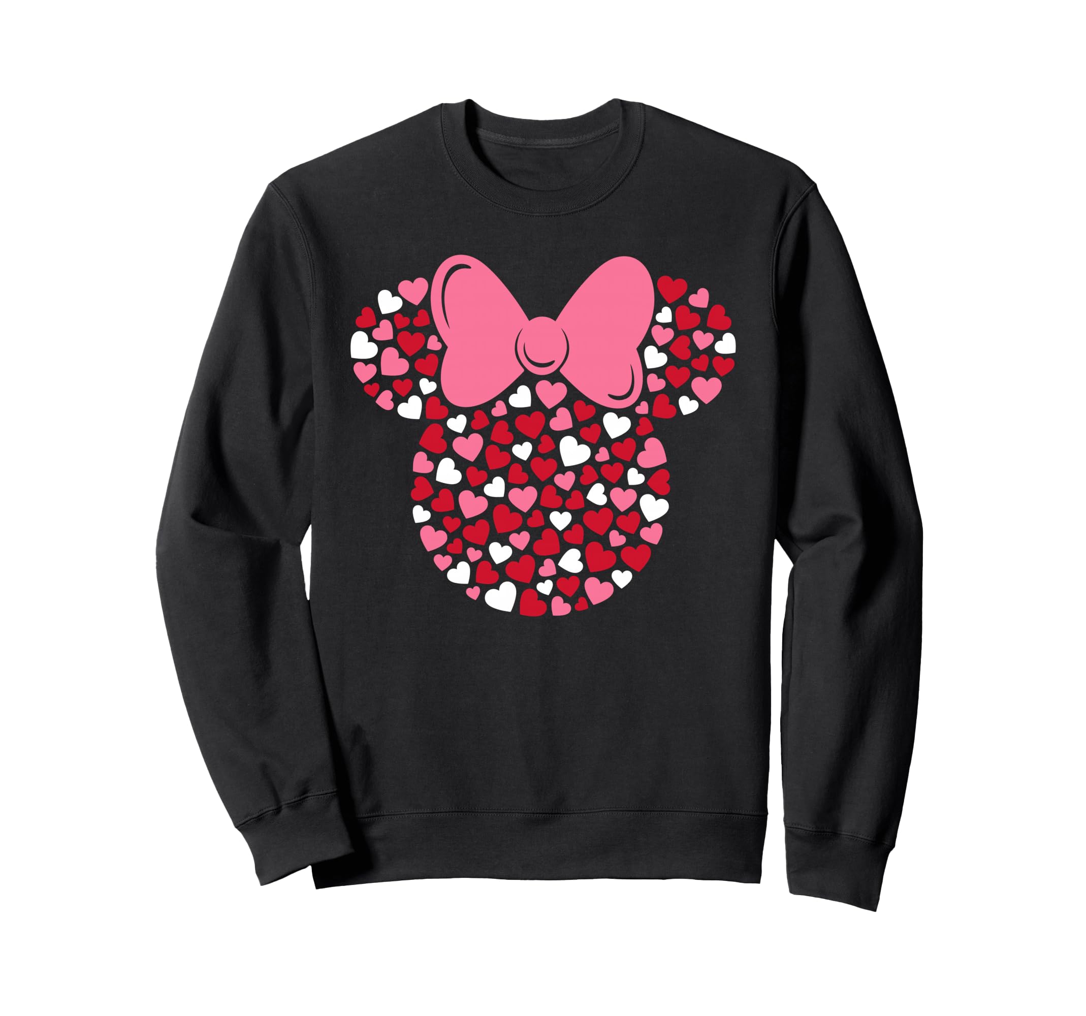 Sweat Disney Minnie Mouse plein d'amour avec coeurs imprimés pour la Saint-Valentin