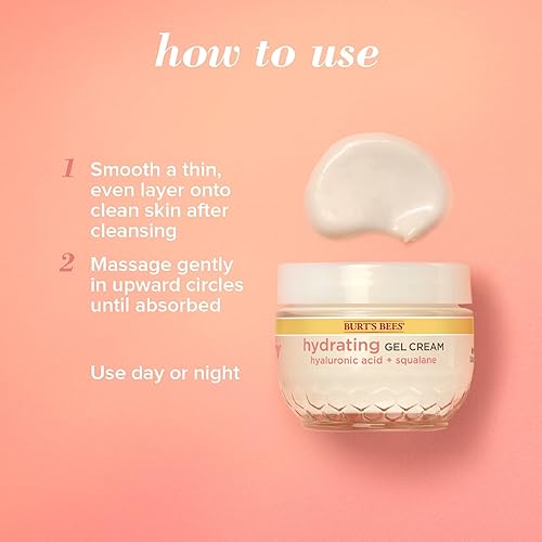 Miniatura 4 de Burt's Bees Crema de gel reabastecedora verdaderamente brillante, hidratante con complejo de hidratación y brillo para pieles normales y mixtas, 1.8