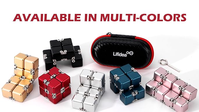 Amazon.com: Lifidea Aluminum Alloy Metal Infinity Cube Fidget Cube Amazon.com: Lifidea Aluminum Alloy Metal Infinity Cube Fidget Cube
