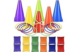 31PCS Christmas Carnival Bean Bag Games for Yard