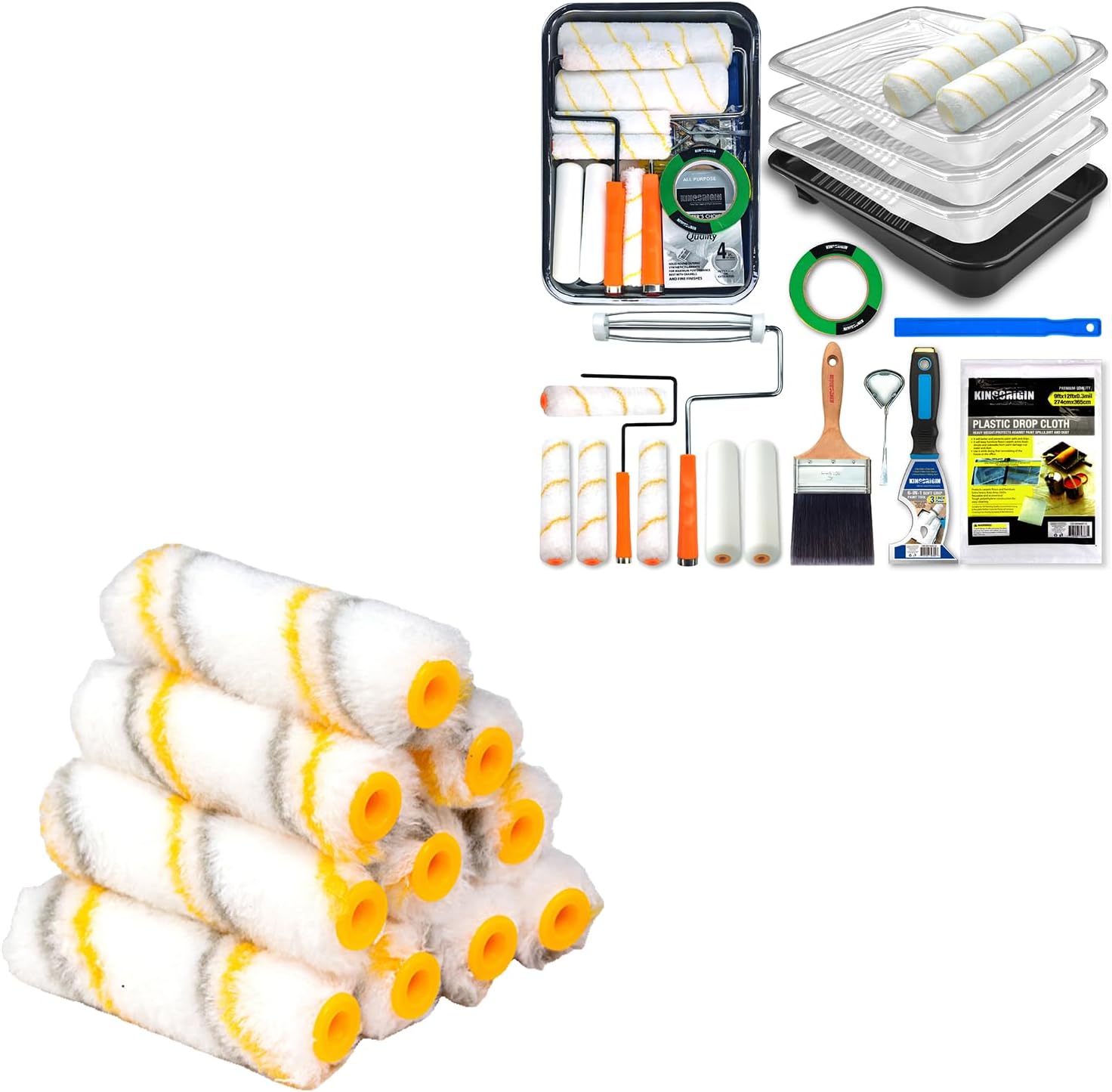 Paint Roller with 20 Painting Kit