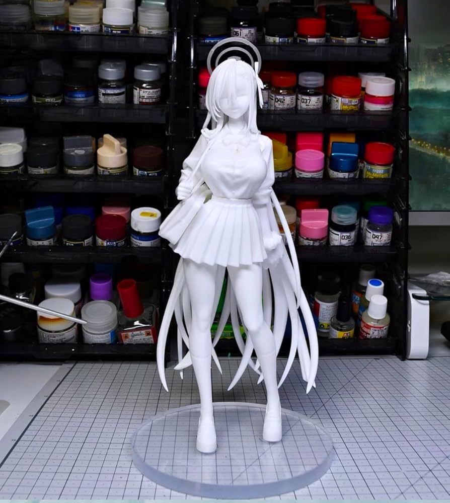 ブルーアーカイブ　一之瀬アスナ　ガレージキット　フィギュア Amazon | 1/6 ガレージキット フィギュア290mm 未塗装 ブルー