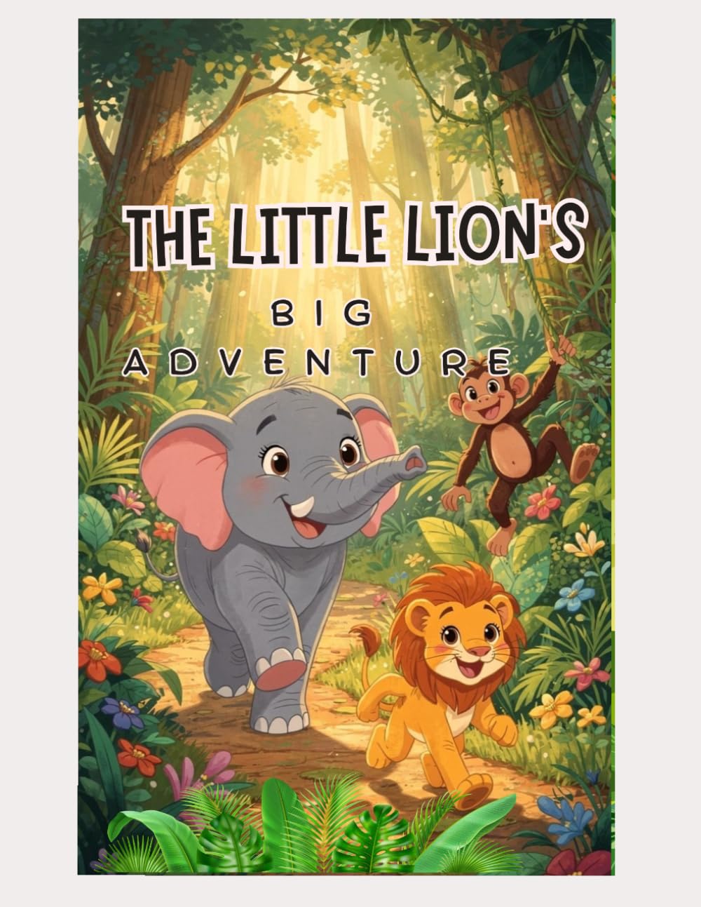 The Little Lion's Big Adventure Story Book: A Heartwarming Story of Courage, Friendship, and Finding the Way Home