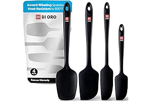 DI ORO Silicone Spatula Set: Elevate Your Culinary Experience