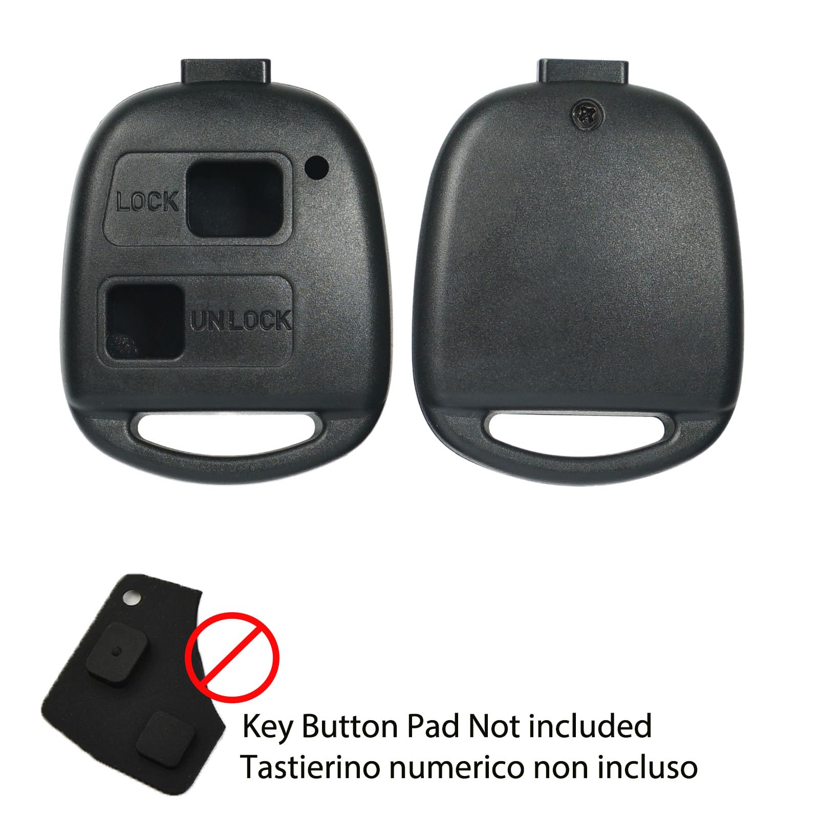 Set Di 3 Pulsanti Switch Per Chiave Plip Toyota Avensis
