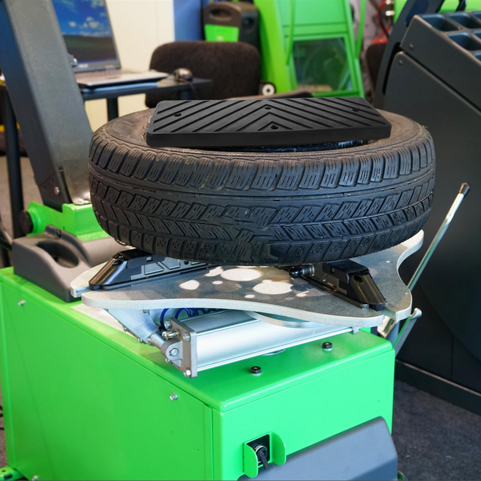 Reifenmaschinen Schutzpolster Gummi Druckplatte Gummipad für Auto und Motorradreifen Montage Werkstattzubehör