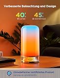 Govee Lampe de Chevet LED, Lampe de Table Tactile Dimmable RGBICWW avec 70 Modes Scène, Compatible avec Alexa, Fonctionne avec Matter, 2700-6500k, 500 Lumens, pour Salon et Chambre (Filaire) - 2