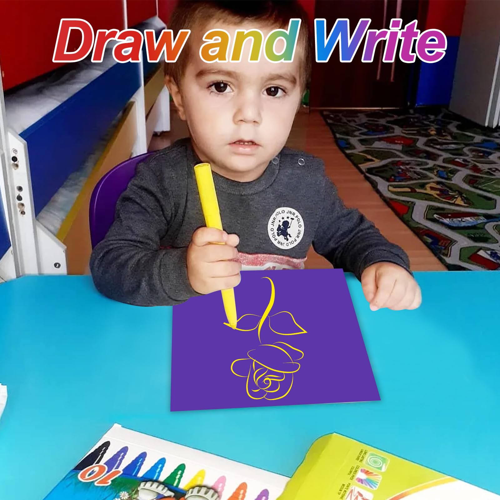 Chiluxendo Gekleurde kaarten (15 × 15), origami-creaties voor volwassenen, gekleurd papier, kits met gekleurde vellen papier, kits verschillende kleurrijke papieren kaarten voor kinderen, om te