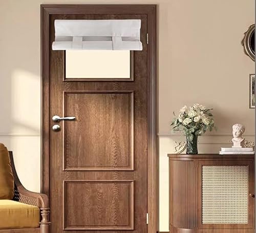 Miniatura 28 de PI Cortina Opaca para Puerta Francesa, Sombra de Ventana con Privacidad y Aislamiento Térmico, Cortina Larga para Vidrio/Puerta Corrediza, Sombra