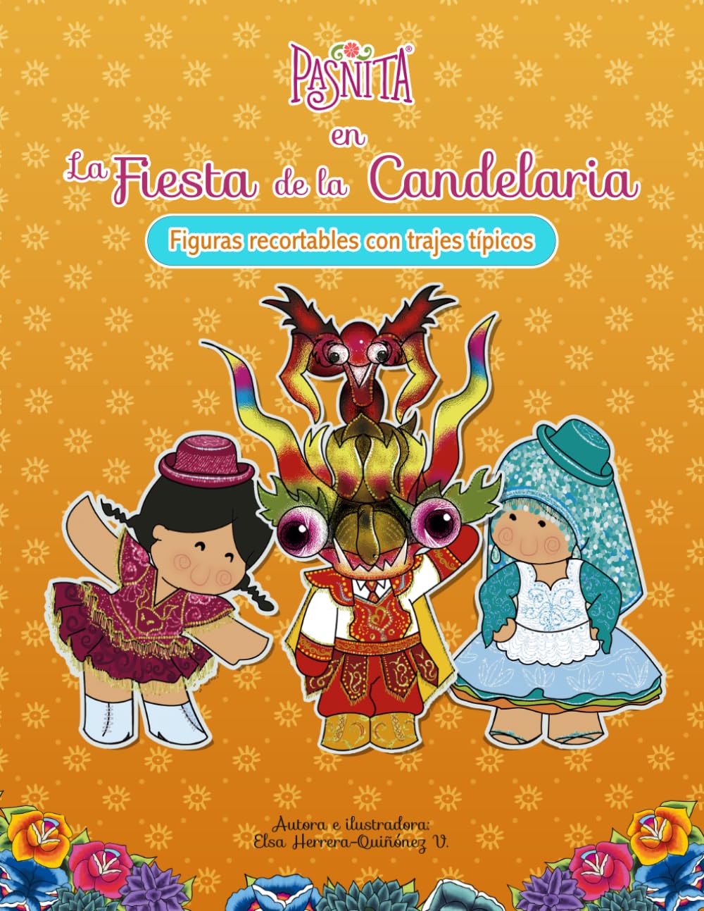 Pasñita en La Fiesta de la Candelaria: Figuras recortables con trajes típicos (Recorta, Juega y Aprende)
