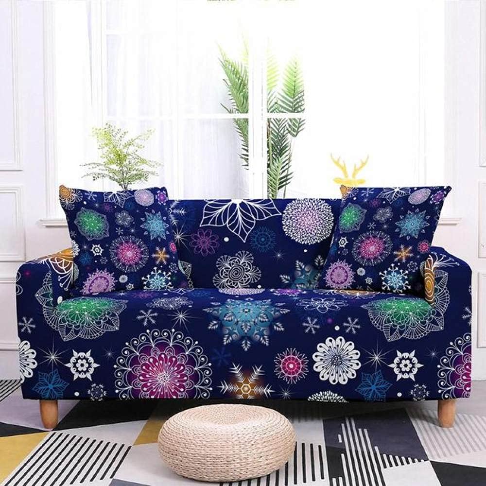 Housse de canapé sectionnel extensible et résistante Motif 08