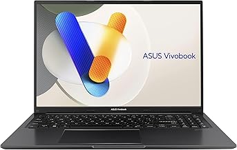 ASUS Vivobook 16 | Indie Black (X-Serie) | 16" WUXGA | Core i3 1315U | RAM: 16GB | SSD: 500GB | Windows 11 Pro | Office 2024 Pro #mit Notebooktasche