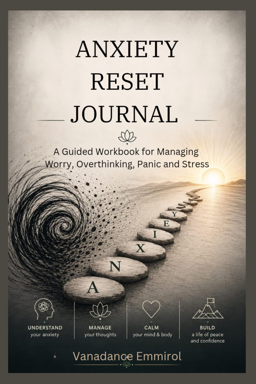 ANXIETY RESET JOURNAL: A Guided Workbook for Managing Worry, Overthinking, Panic and Stress