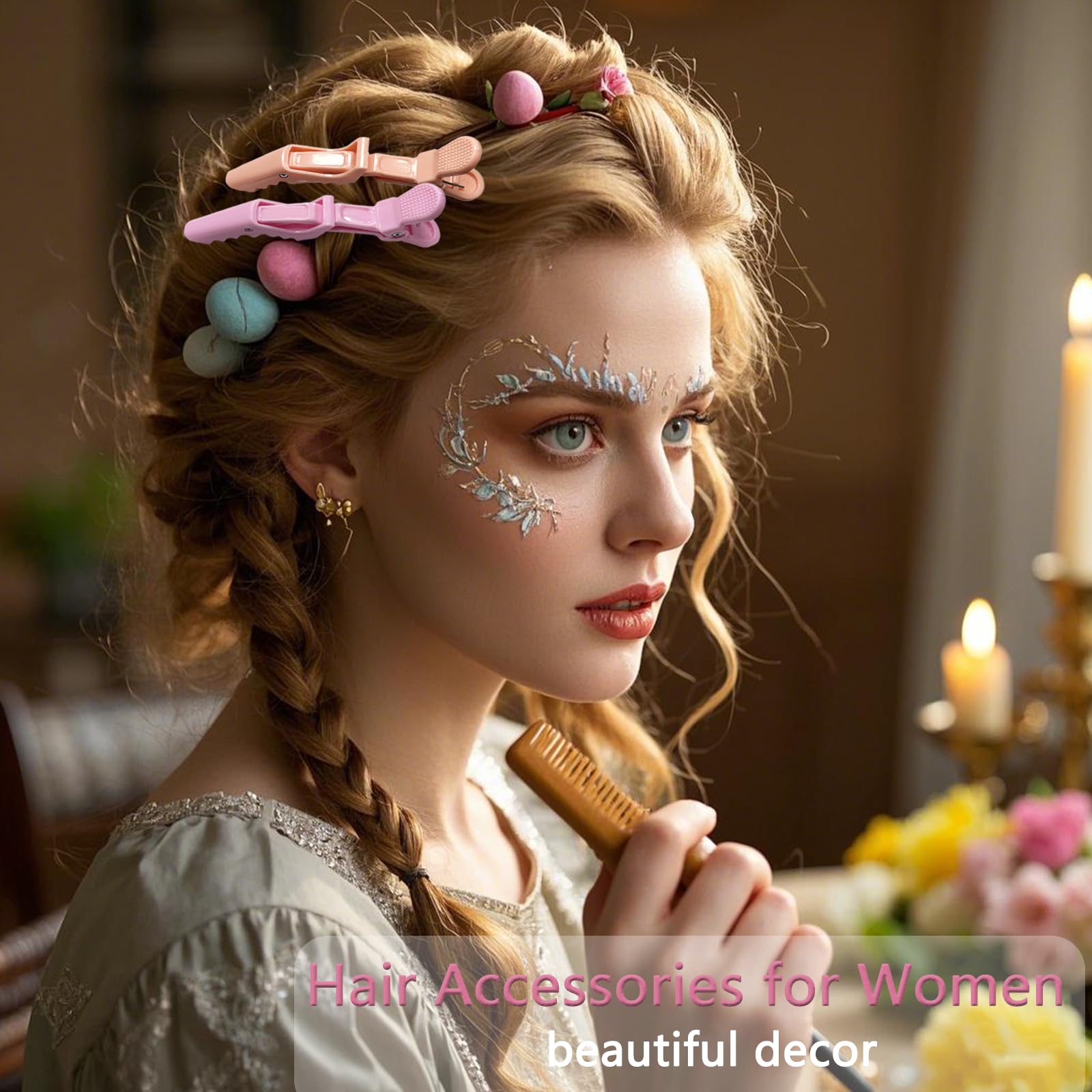 Crocodile Clips, Sectioning Hair Clips - Image 2