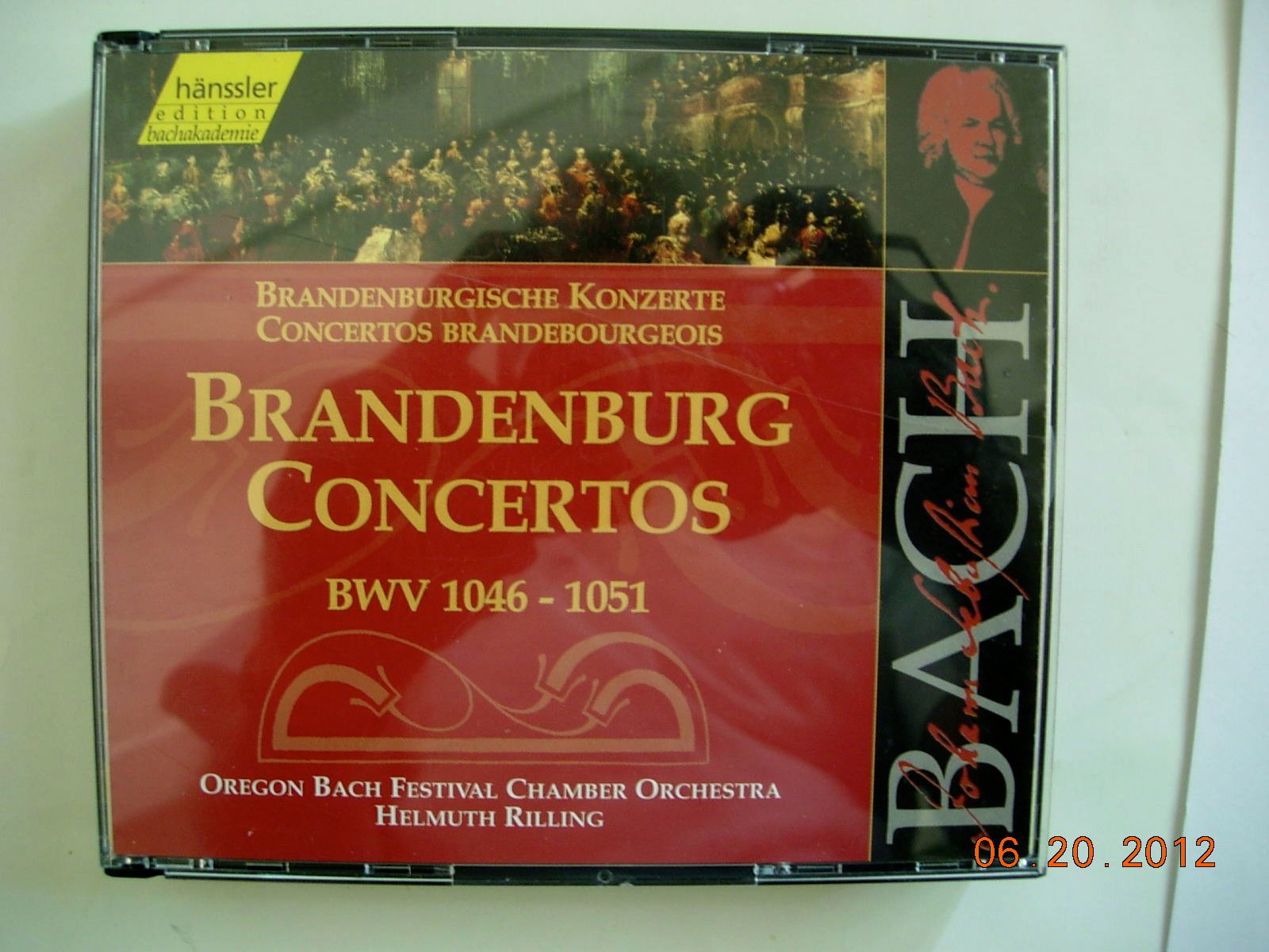 Bach, J S: Brandenburg Concertos Nos. 1-6 BWV1046-1051 (complete)