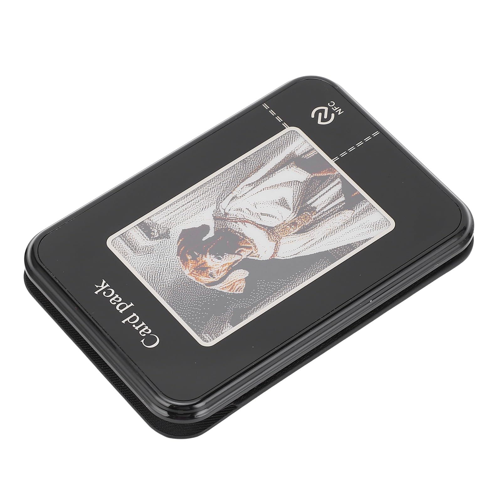 Alomejor Magnetic Wallet Stand with Secure Card Holder