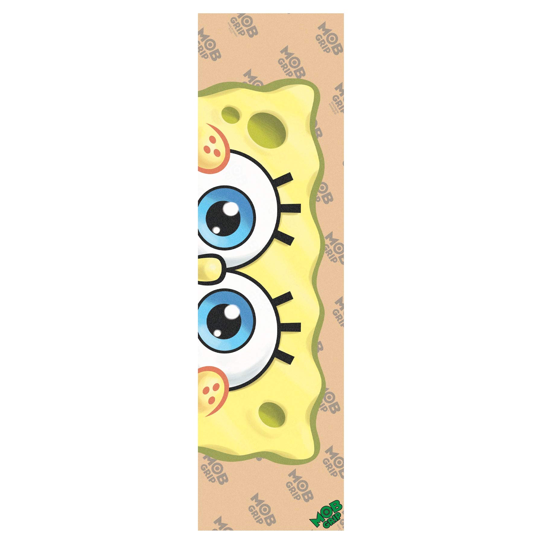 SANTA CRUZ Spongebob Eyeballs Grip Skateboard Griptape One Size Clear