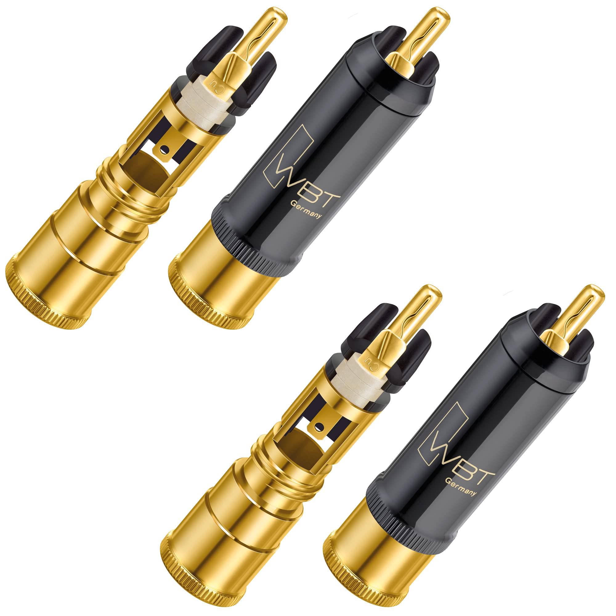 WBT 0152 CU Nextgen Topline - Conector RCA (4 unidades)
