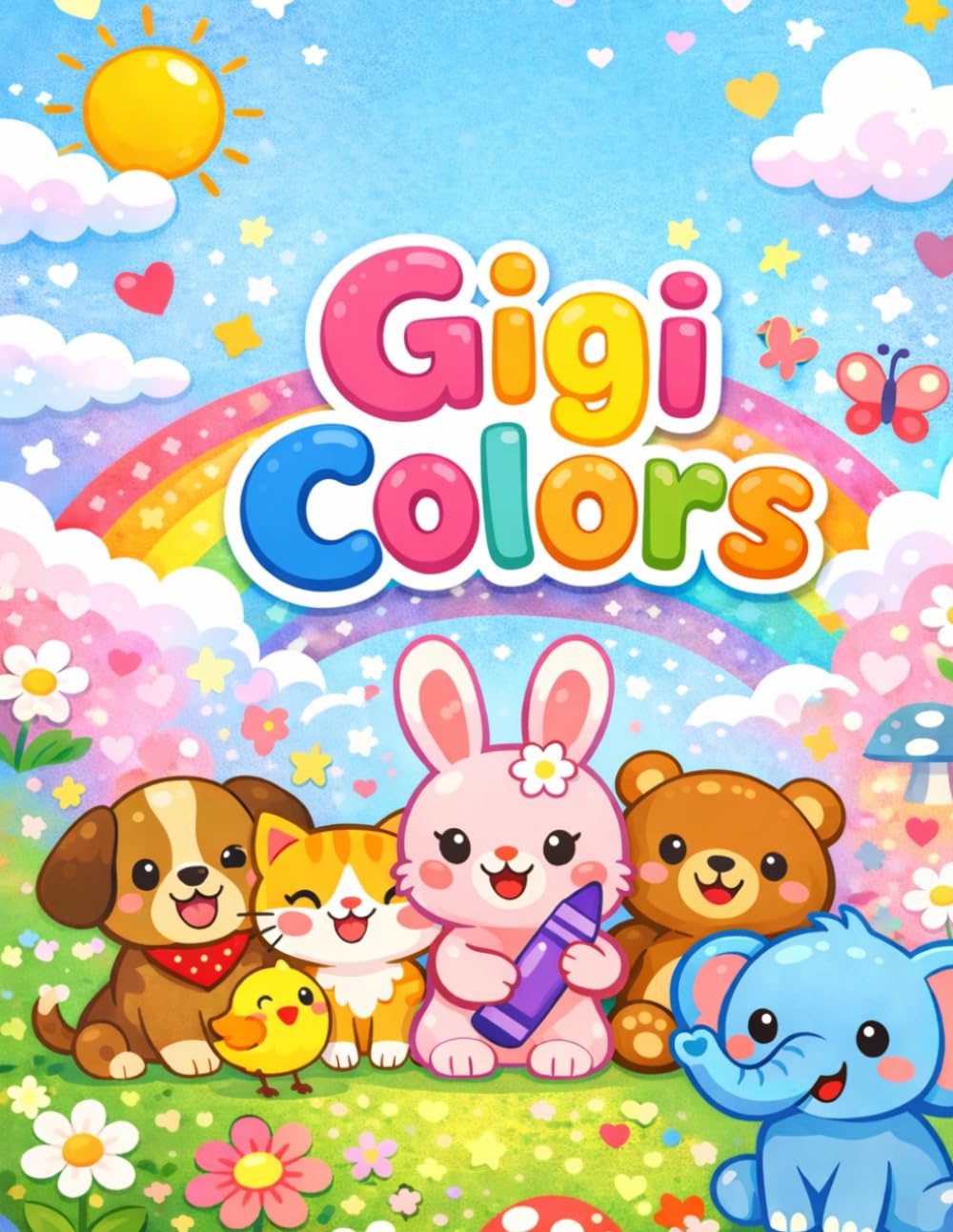 Gigi Colors: 30 Fun and Easy Coloring Pages to Spark Creativity and Imagination