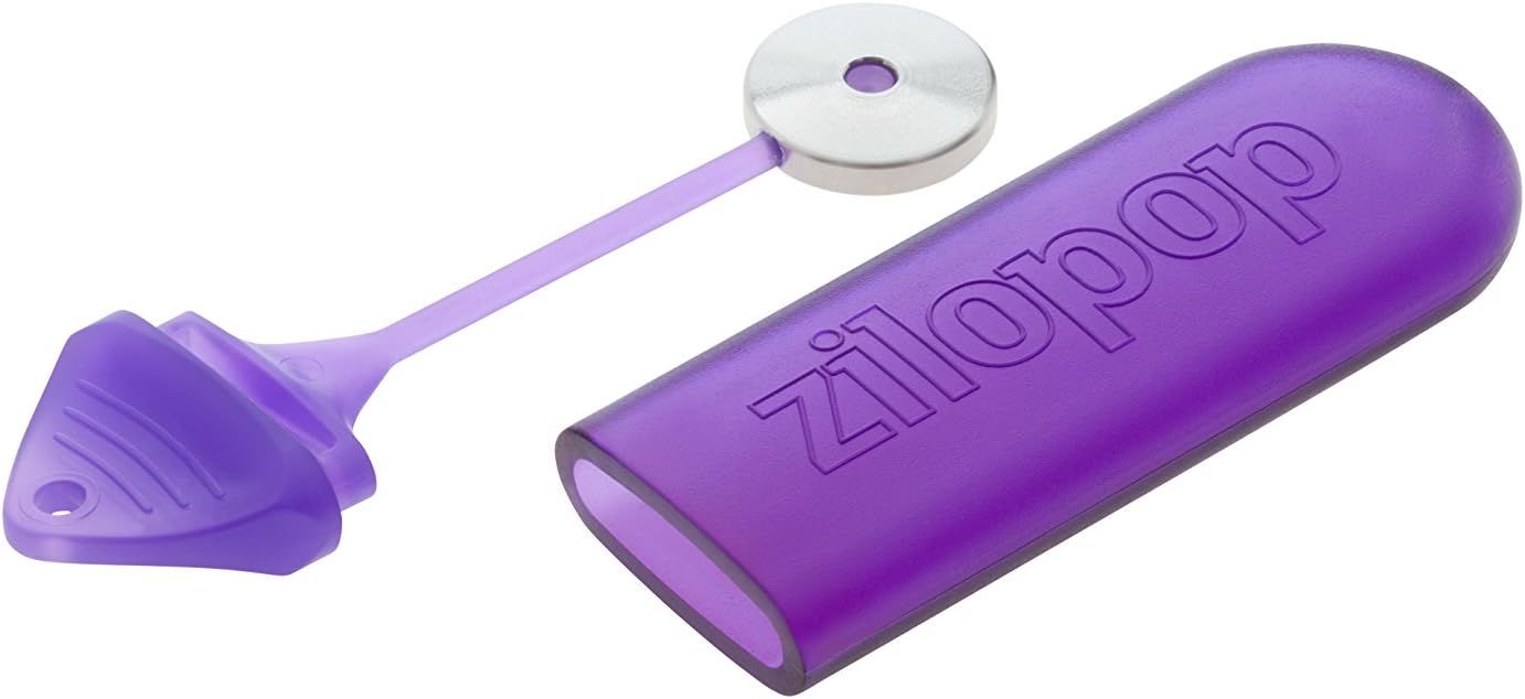 Zielonka 50117 Smellkiller Zilopop Tongue Cleaner for Fresh Breath, Purple by Zielonka Smellkiller