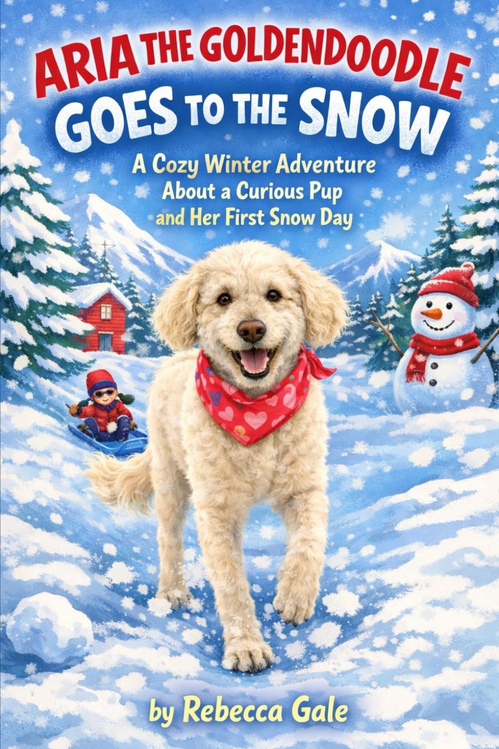 ARIA THE GOLDENDOODLE GOES TO THE SNOW: A Cozy Winter Adventure About a Curious Pup and Her First Snow Day: 2 (The Adventures of Aria the Goldendoodle)
