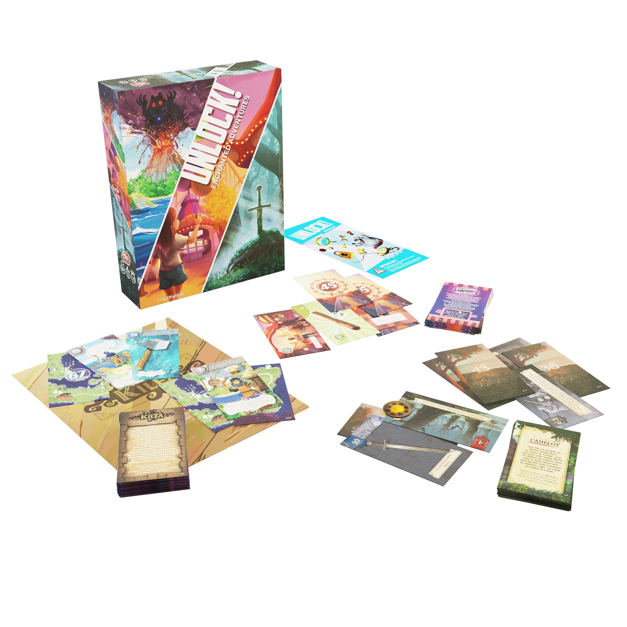 UNLOCK! Exotic Adventures Card Game - Escape Room-Inspired Cooperative Adventure, Fun Family Game For Kids And Adults, Ages 10 , 1-6 Players, 1 Hour Playtime, Made By Space Cowboys - View #10