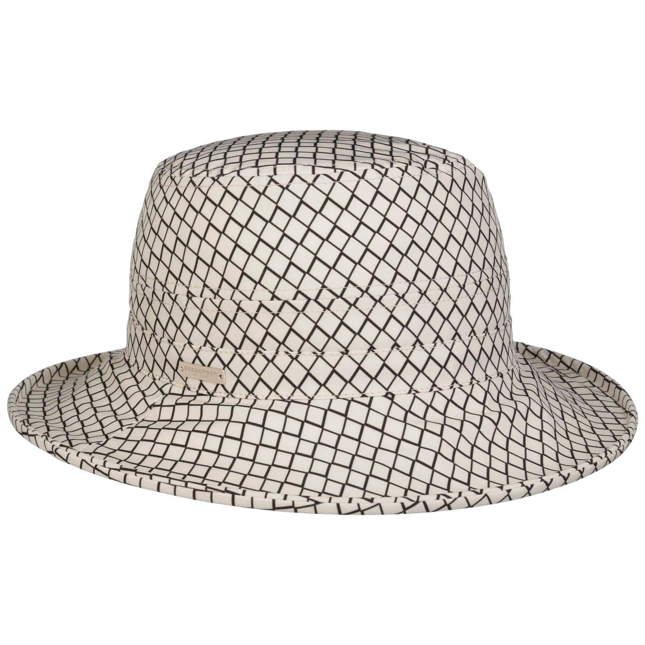 Seeberger Chapeau en Tissu Leacona Anti-Rain Femme - de Pluie Soleil pour avec Doublure Printemps-ete Ete