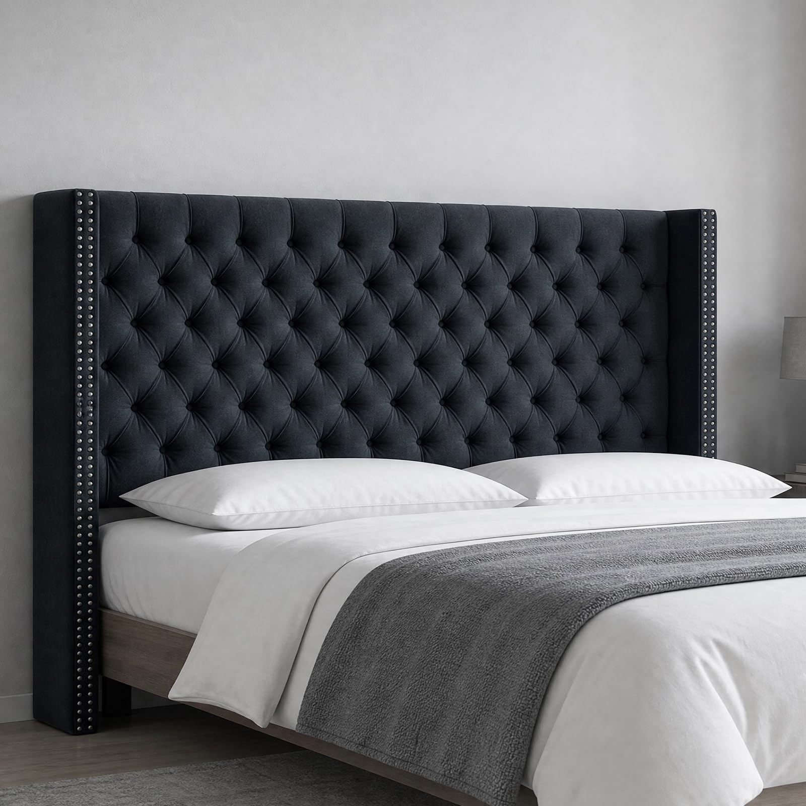 Madison Park King Wingback Headboard