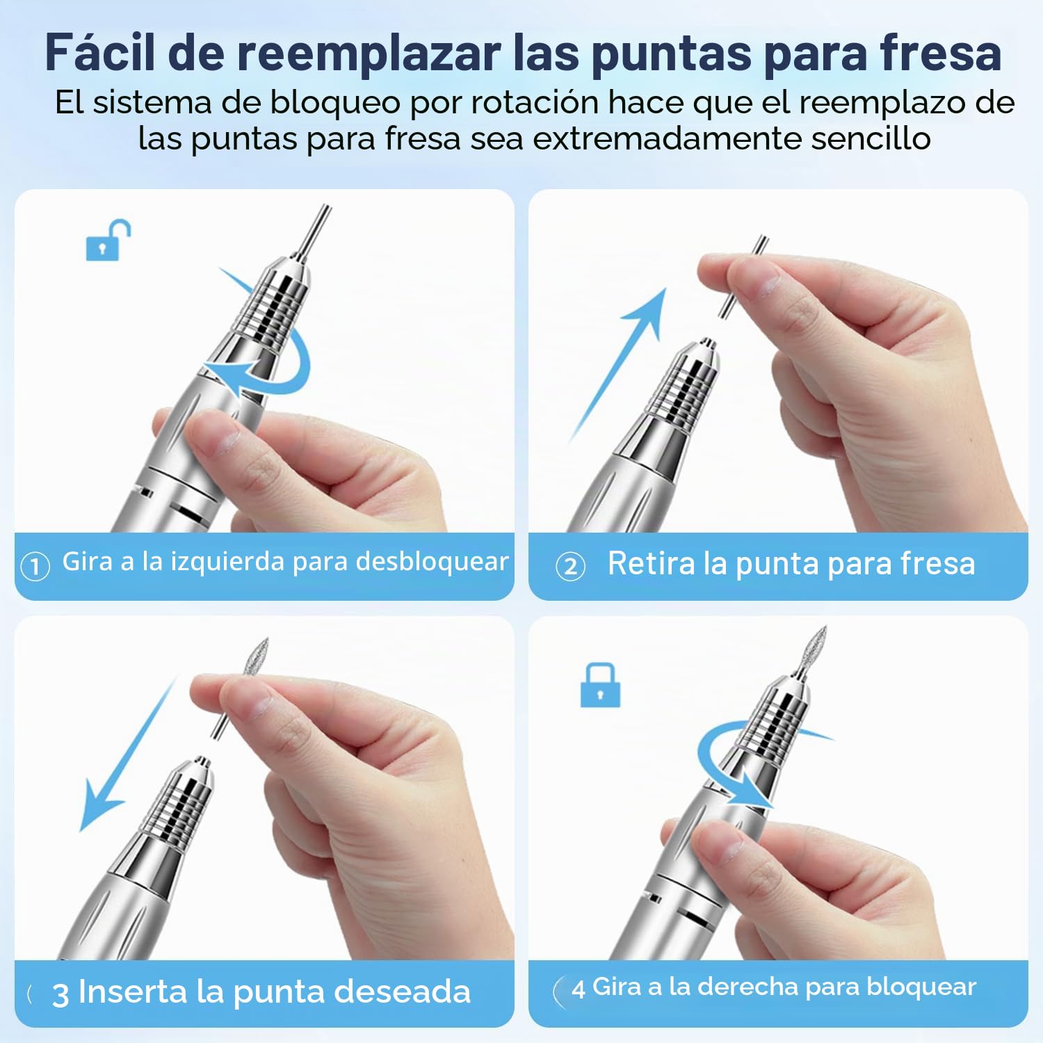 Torno de Uñas Profesional 35000RPM,NAILGIRLS 11 en 1 Torno para Uñas Acrilicas,Torno Electrico para Uñas con Pantalla y Pedal,Baja Vibración Torno Profesional para Uñas Tornos para Manicura y Pedicura