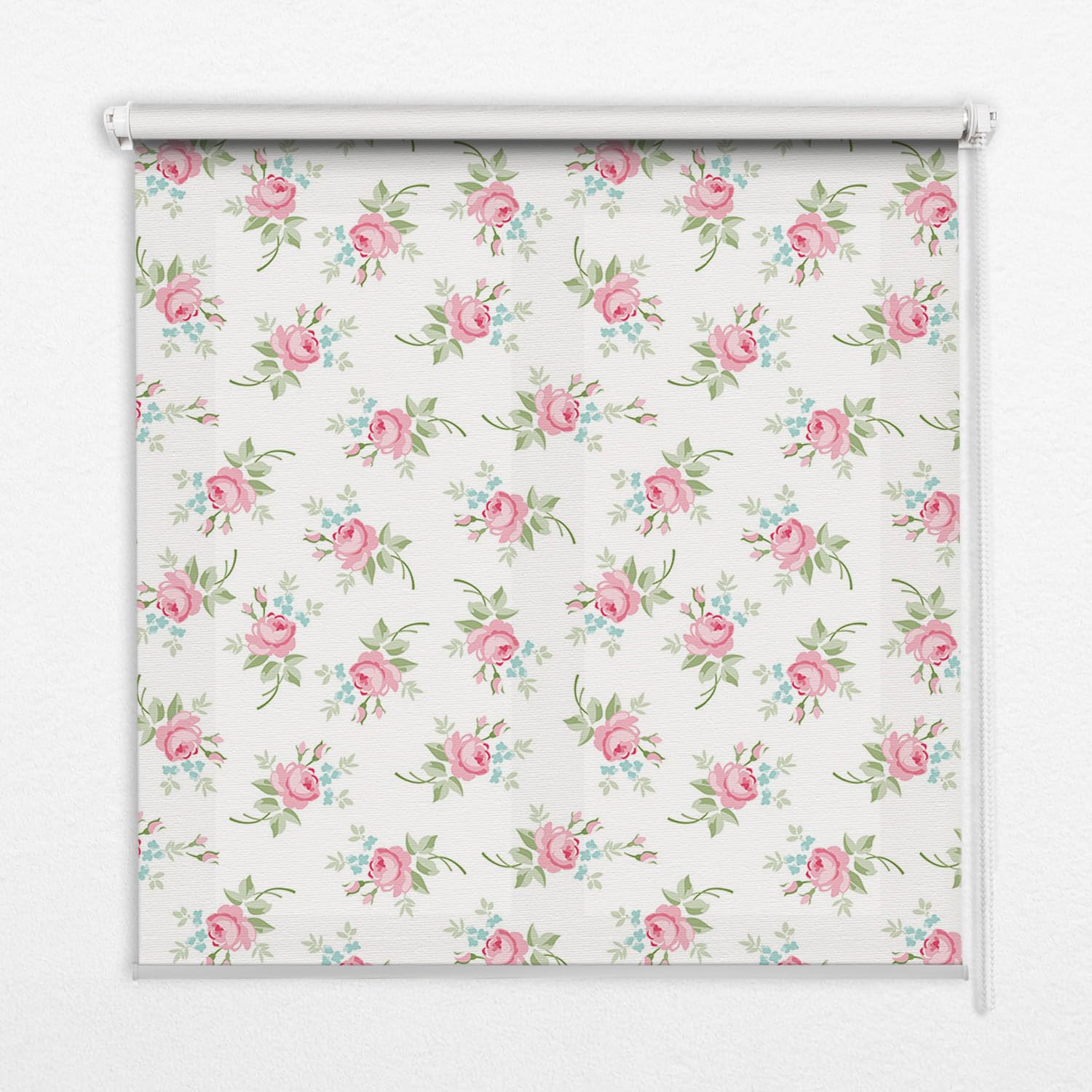 Store enrouleur occultante 60x180cm sans percage des roses store de fenetre
