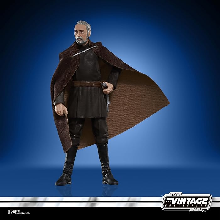 Hasbro F9973 Star Wars The Vintage Collection—Count Dooku(Darth Tyranus)(Star Wars Ⅱ : Attack of the Clones)