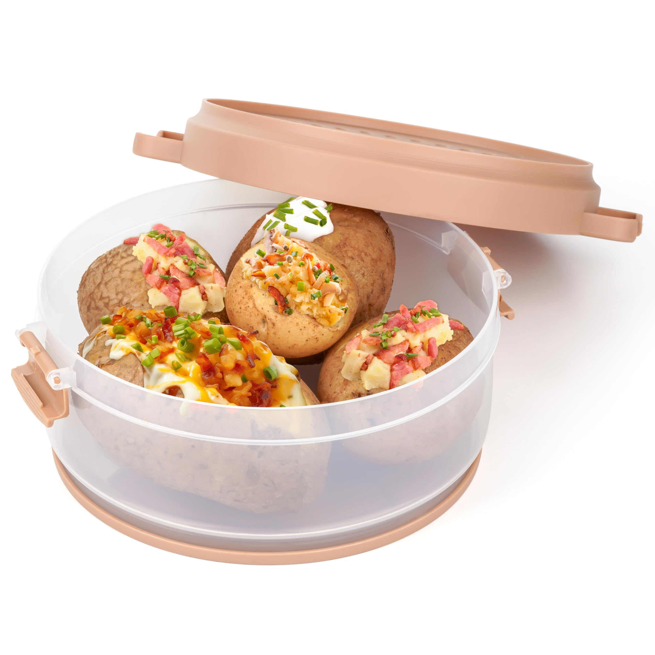 Cuoci Patatine Al Microonde Senza Olio - Contenitore Per Chips Sane E Light - Foto 2