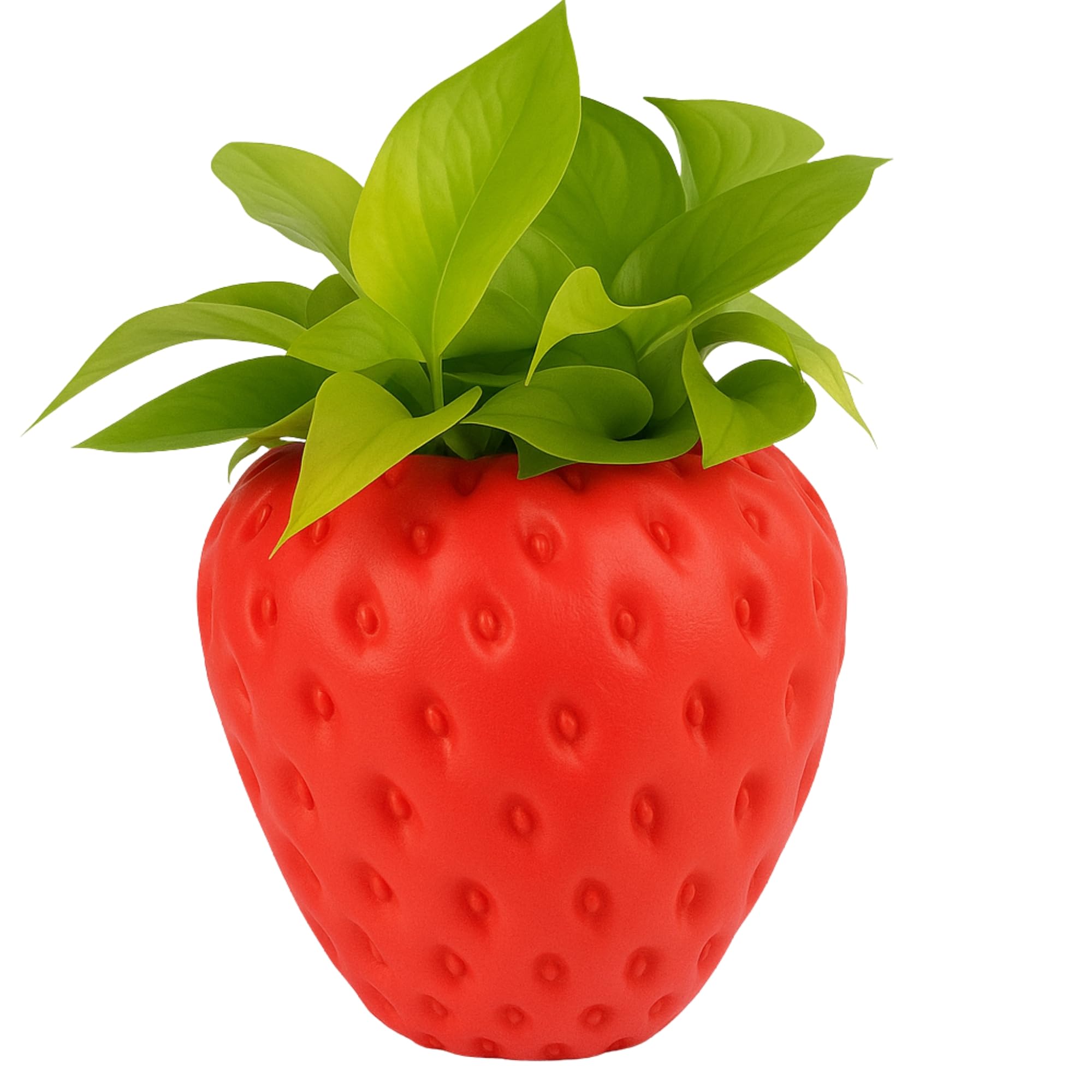 Amazon.com: Print Level 3D 6.5 in Strawberry Shaped Planter with