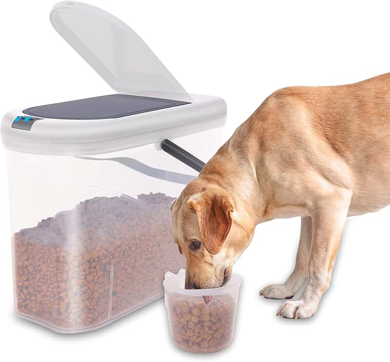 Storage Container Hold 15 Pounds Dog Food