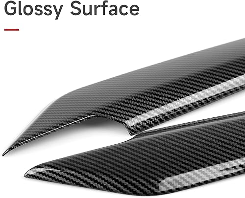 Miniatura 14 de Car Central Armrest Box Cover Decals for 2022 2023 2024 2025 Honda Civic 11th Gen Accessories ABS Carbon Fiber Interior Stickers