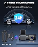 sarmert 2K 1440P Autós Fedélzeti Kamera 32GB SD Kártyával, WiFi és Applikáció, 150° Látószög, Infravörös Éjjellátó, Parkolóőr Funkcióval 5