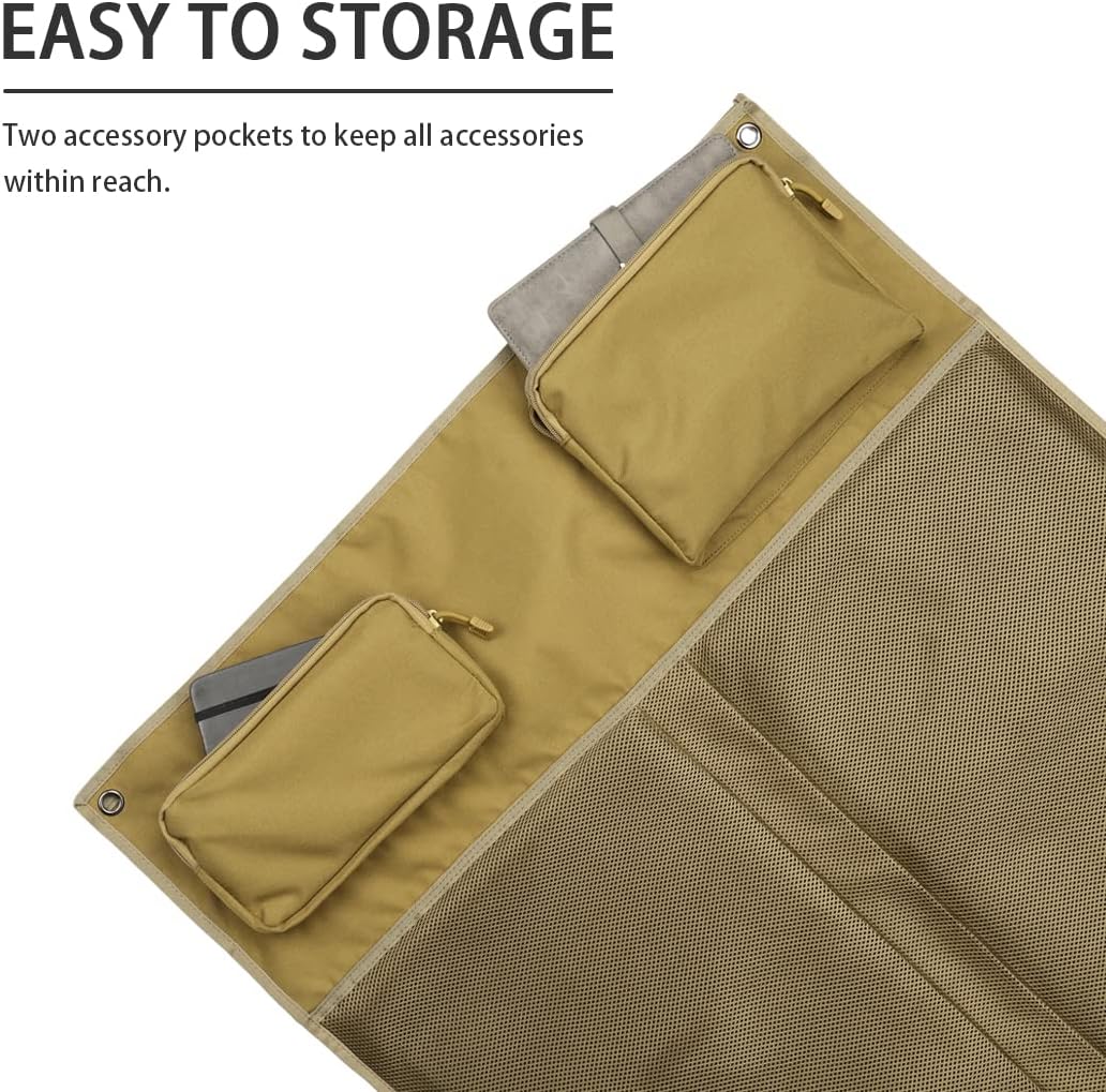 MOZETO Shooting Mat, Extra Large Folded Shooting Mats Prone Padded Hunting Accessories for Range Hunting